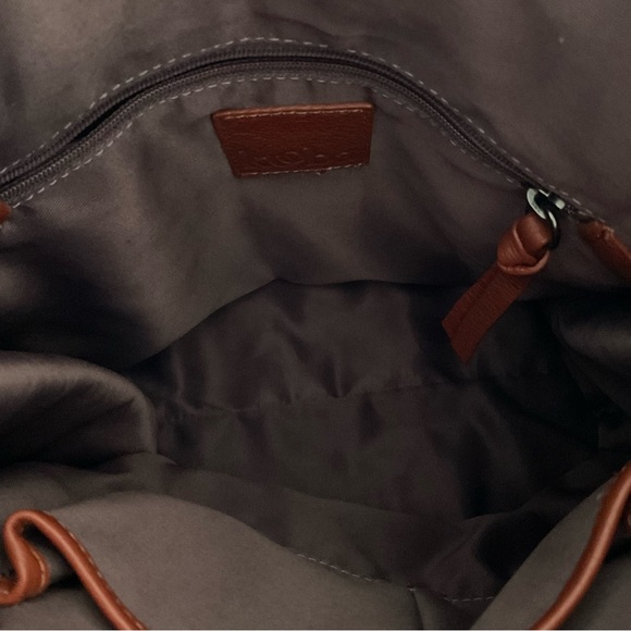 Kooba Leather Fairfield Convertible Backpack/Shoulder Handbag - Picture 8 of 13